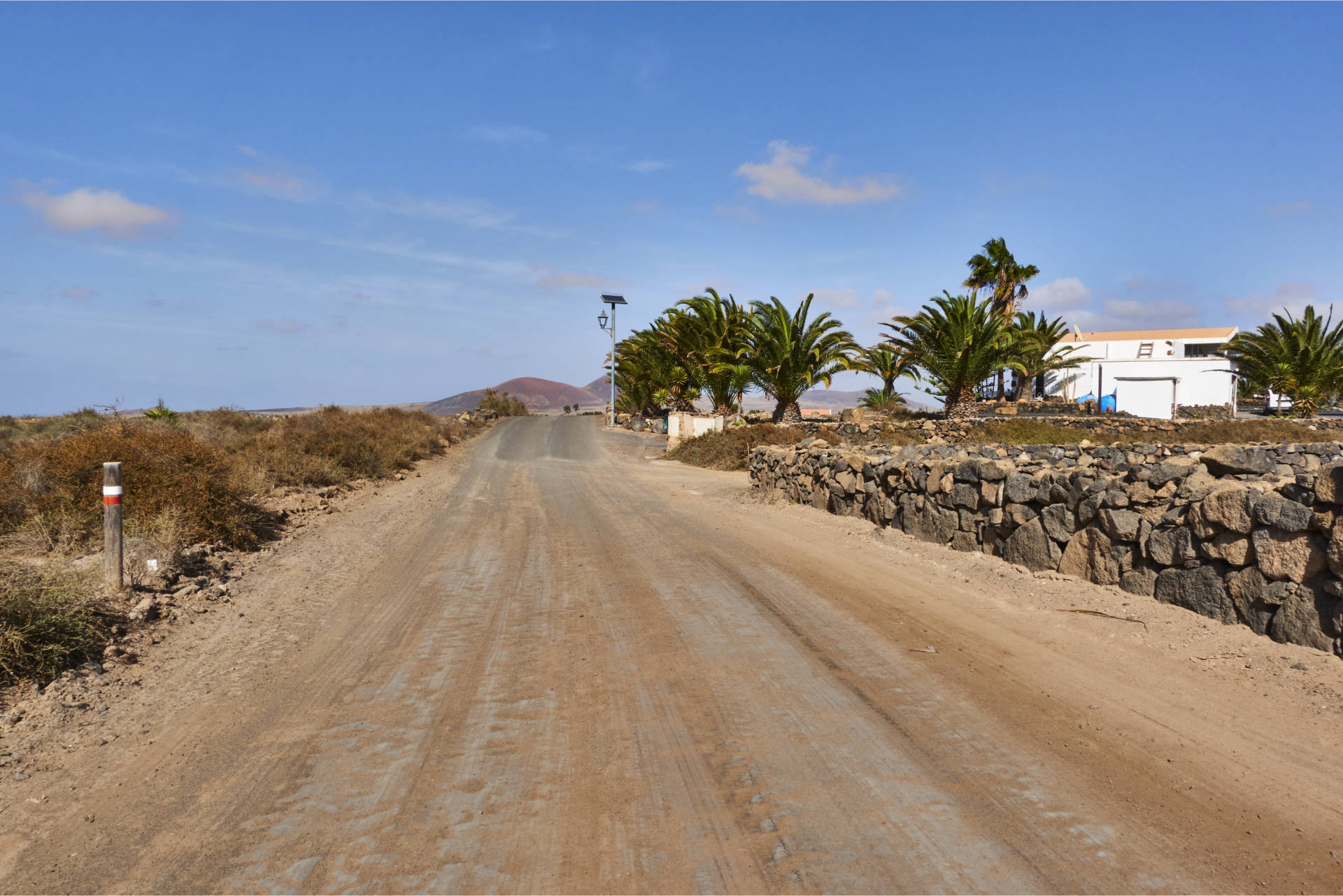 Über den GR-131 von Villaverde nach Lajares Fuerteventura.