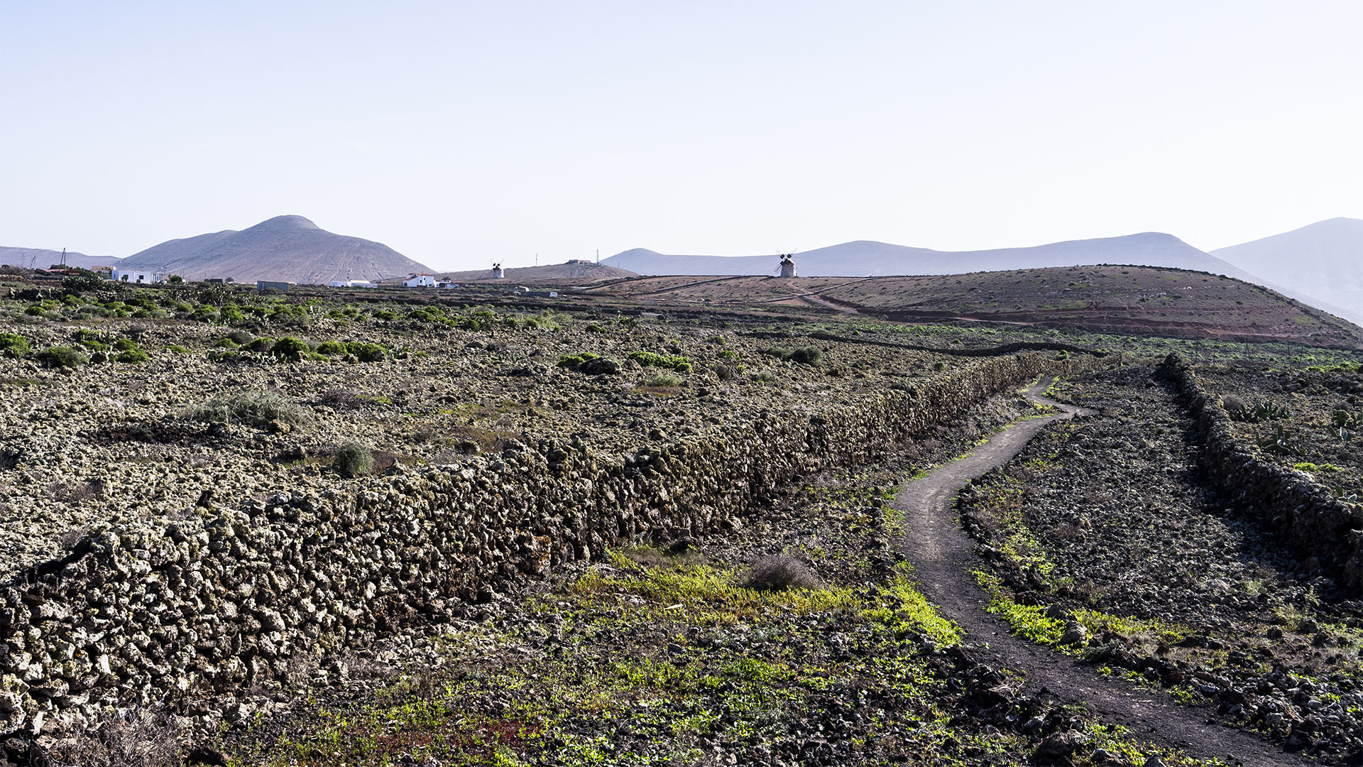 Wandern + Trekking auf Fuerteventura: Über die GR 131 von Villaverde nach Lajares.