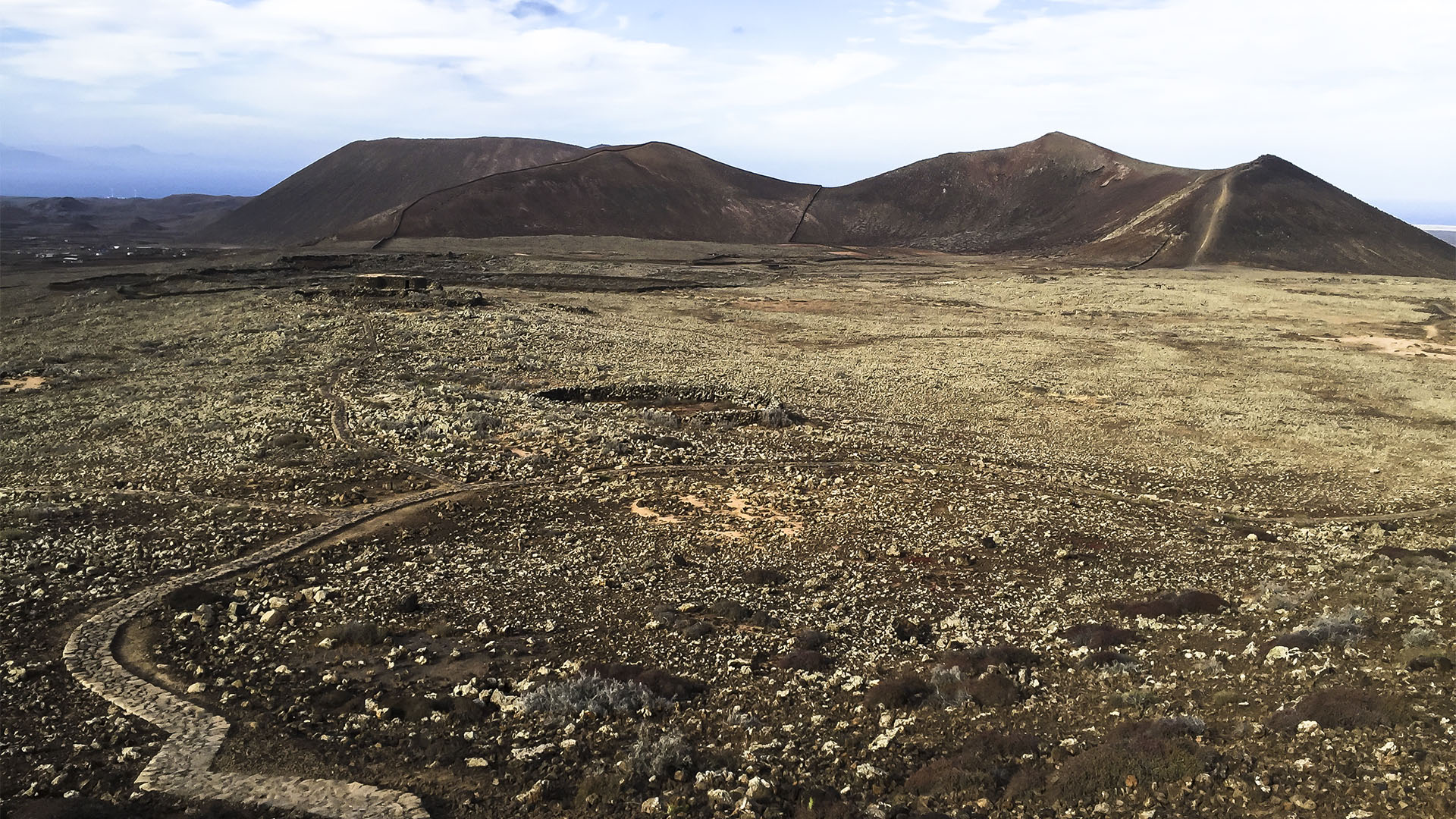 Wandern + Trekking auf Fuerteventura: Lajares Corralejo Vulkantour.
