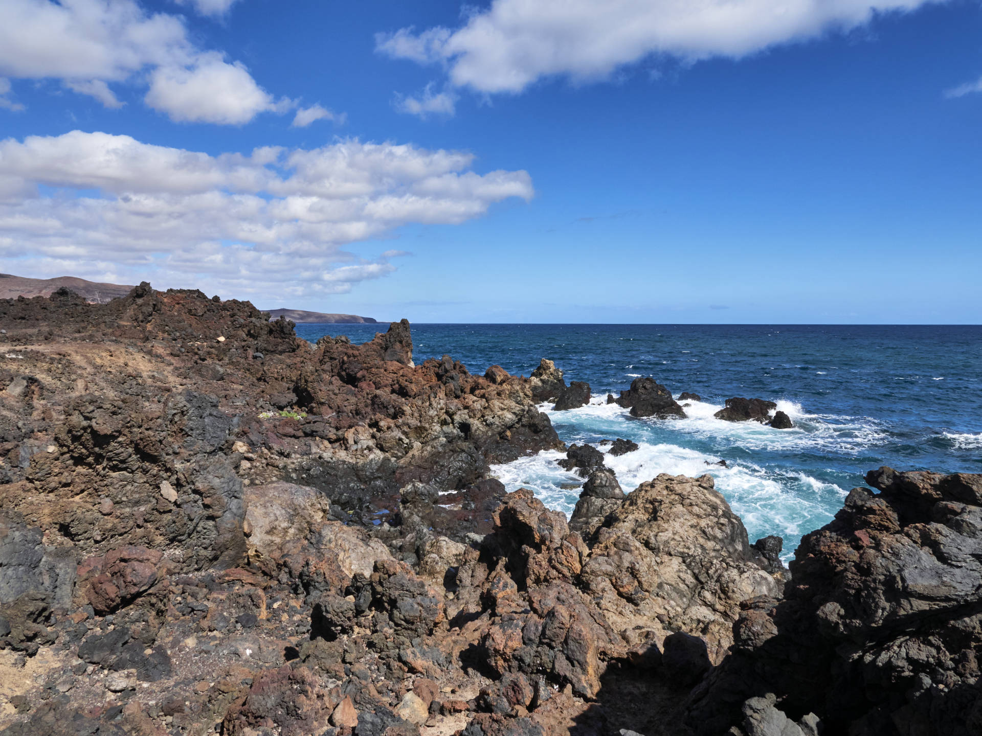 Küstenwanderung Fuerteventura – von der Ensenada de Toneles zu den Casas de Jacomar.