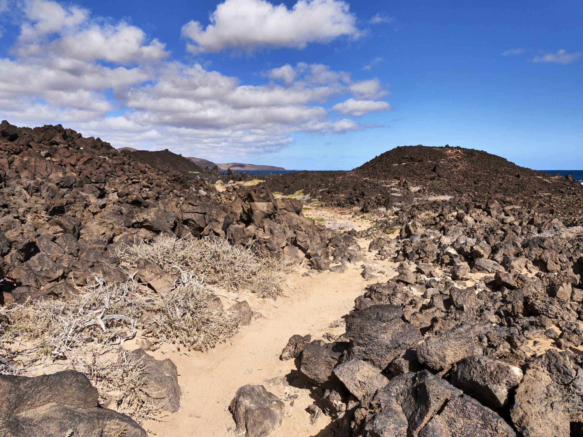 Küstenwanderung Fuerteventura – von der Ensenada de Toneles zu den Casas de Jacomar.