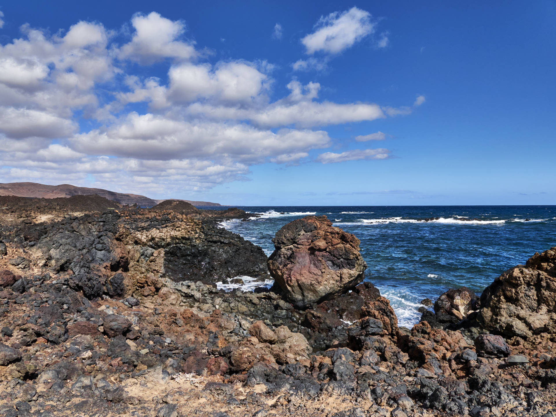 Küstenwanderung Fuerteventura – von der Ensenada de Toneles zu den Casas de Jacomar.