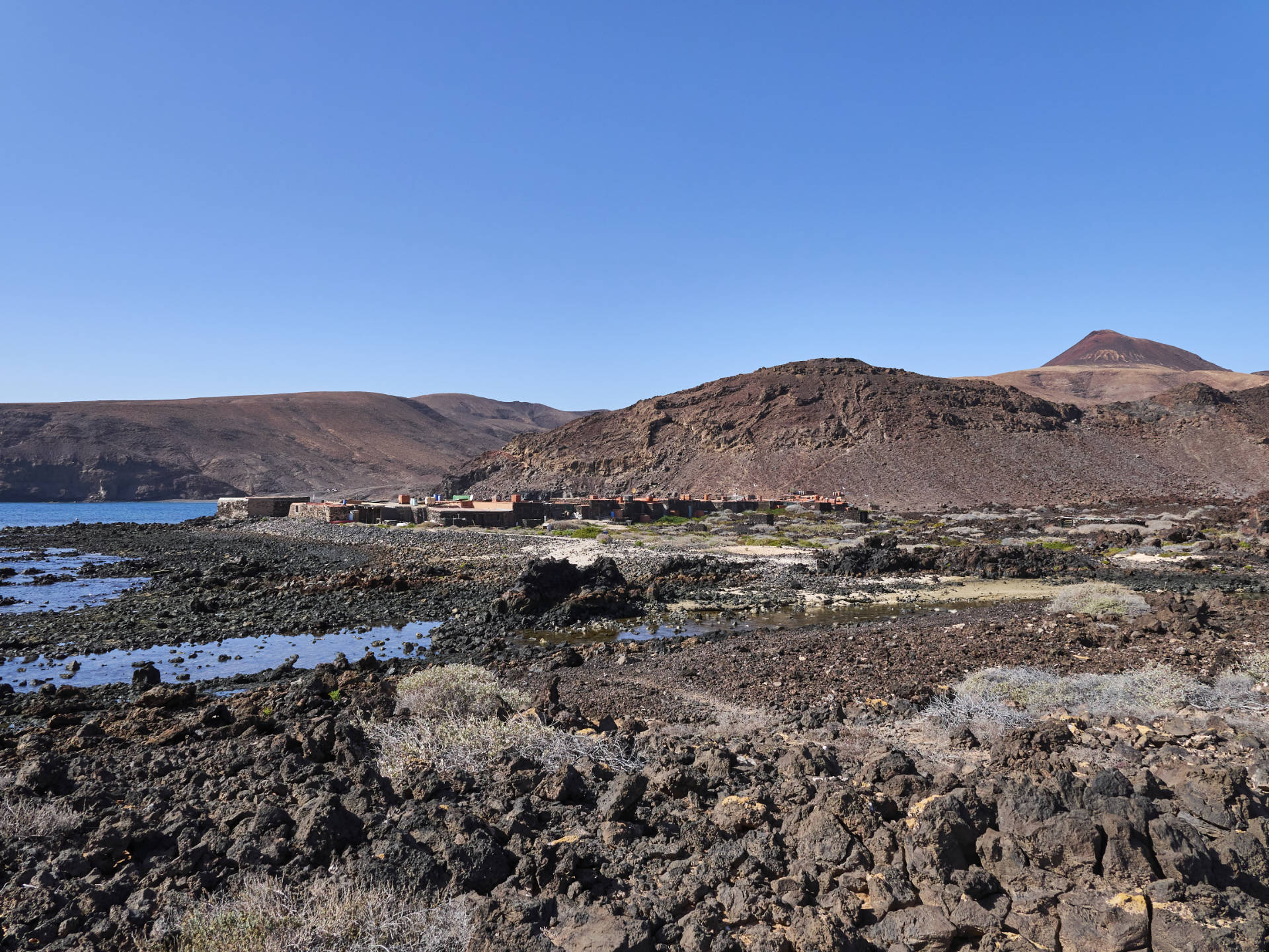 Küstenwanderung Fuerteventura – von der Ensenada de Toneles zu den Casas de Jacomar.