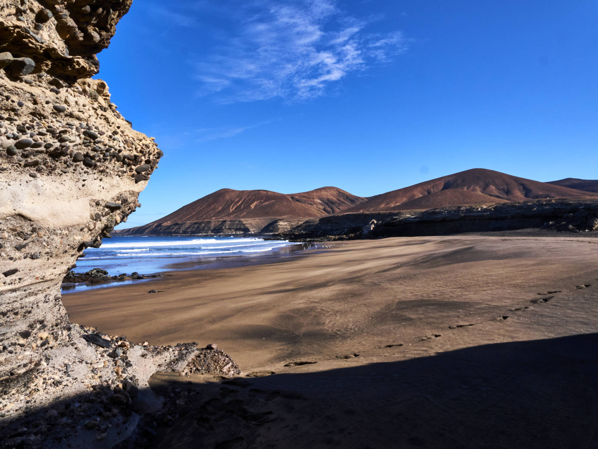 Der Playa de la Solapa in der Gemeinde Pájara.