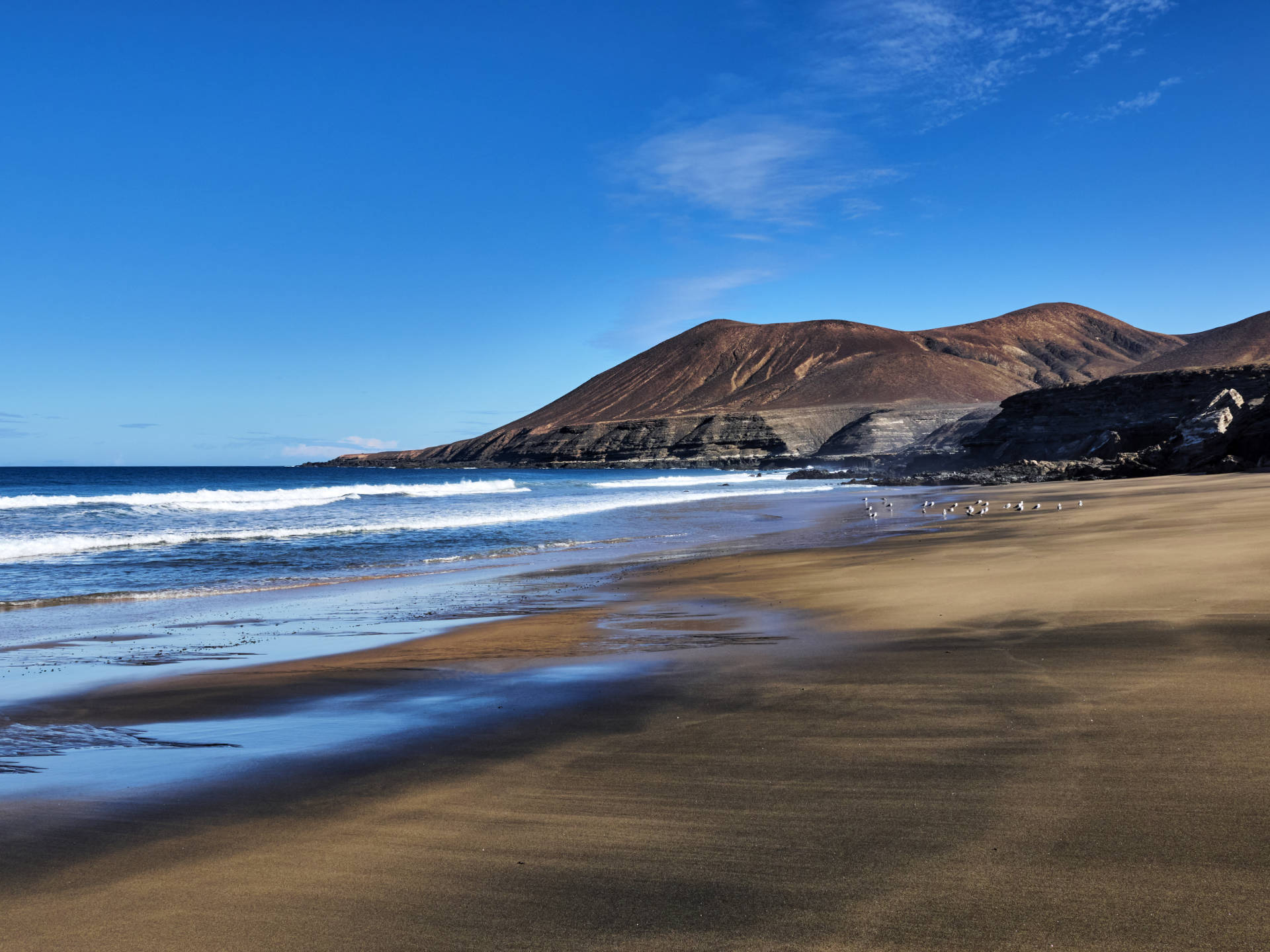 Der Playa de la Solapa in der Gemeinde Pájara.