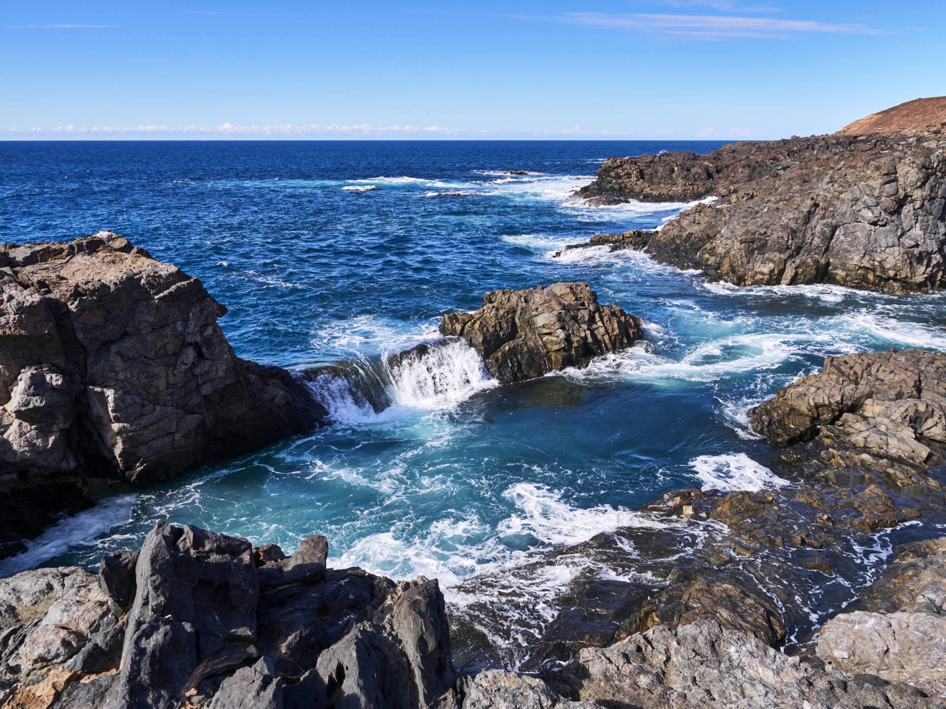 Am wilden Punta del Barquito – Kap des Bötchens.