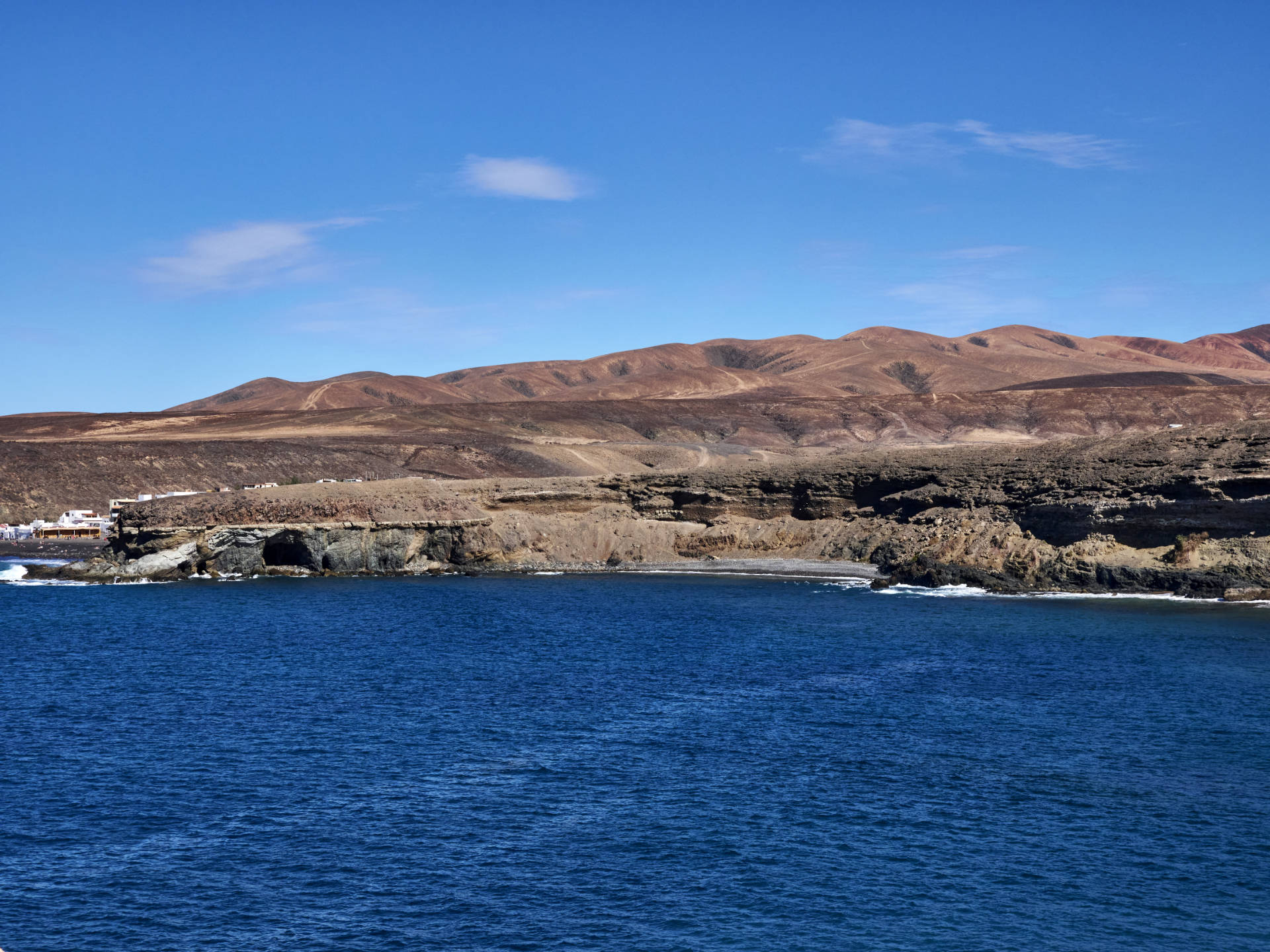 Am Punta de la Nao – Blick auf den Playa de Comisianes.