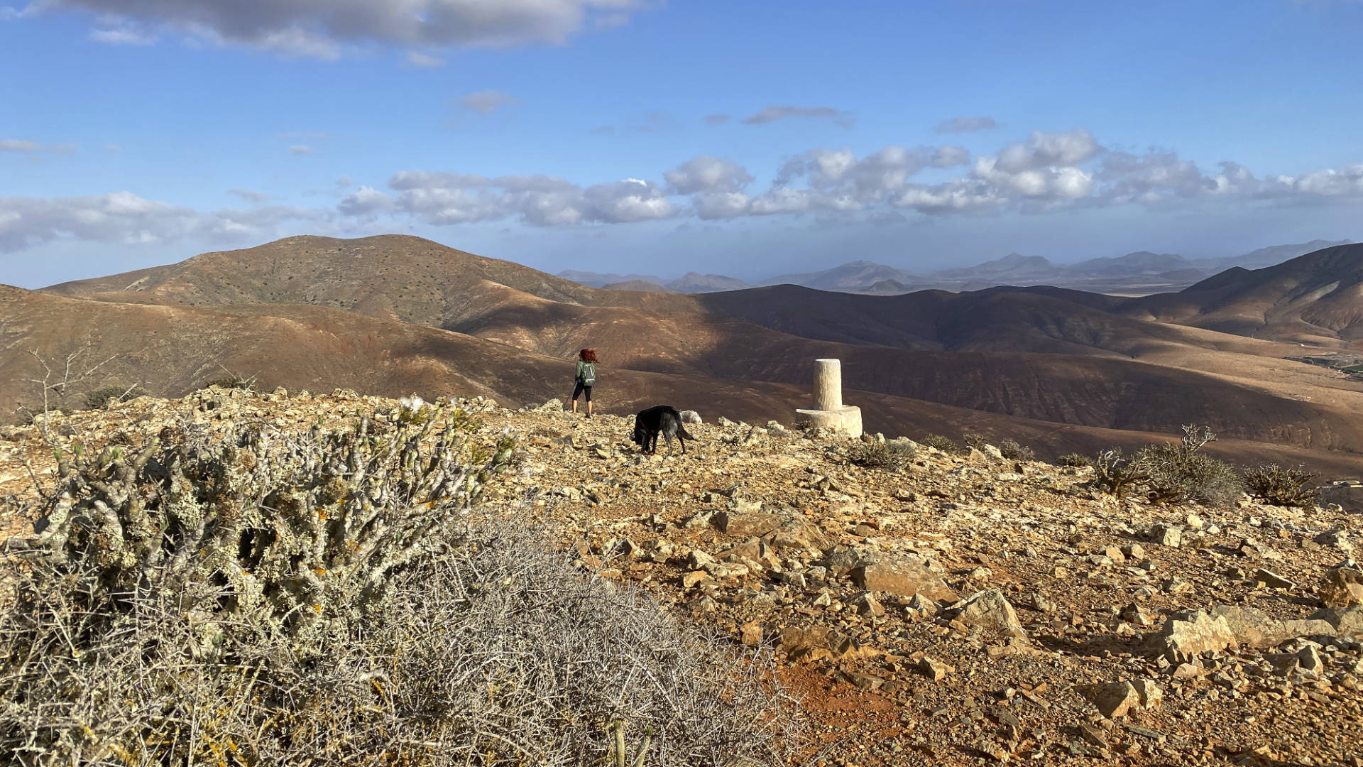 Wanderung von Toto über den Mirador los Granadillos auf den Morro de los Olivos und den Filo de Fendúca.