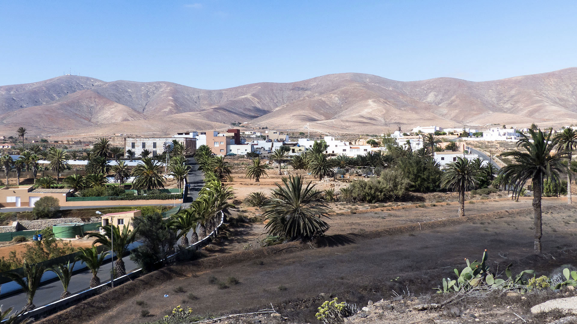 Wandern Fuerteventura: von Antigua über den Degollada de la Villa nach Betancuria.