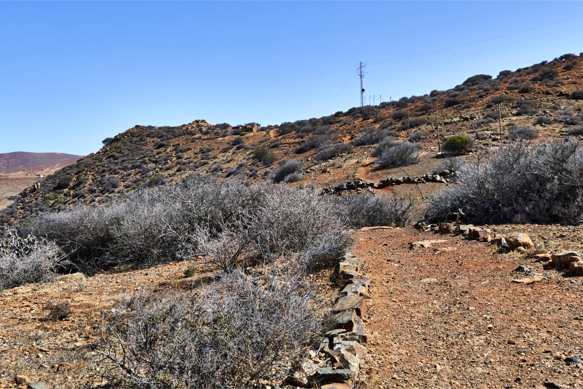 Von den Casas de los Padrones zum Morro del Humilladero (479 m).