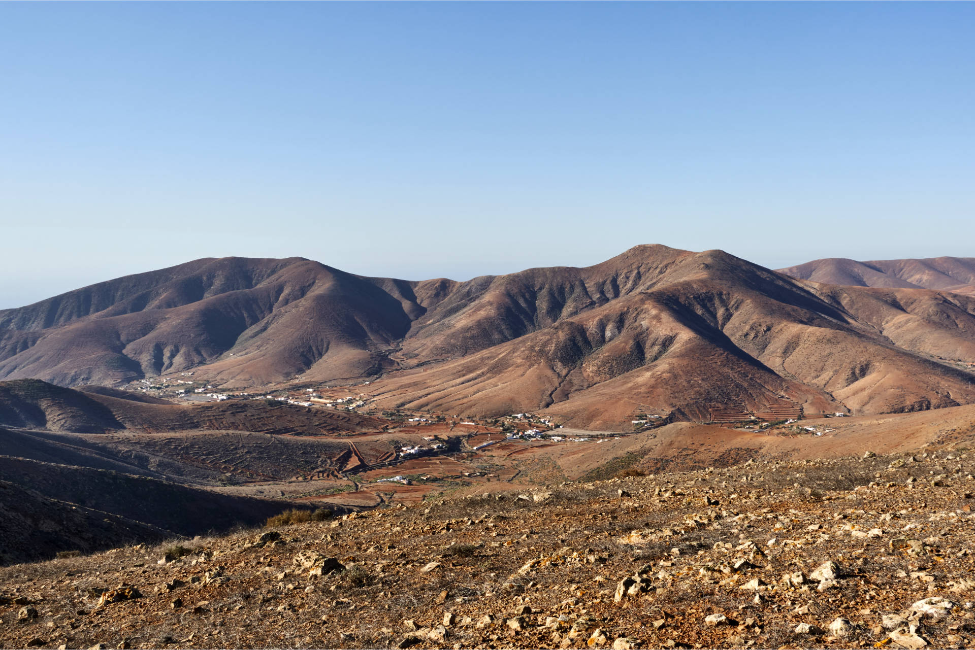 Blick vom Morro Jorjado (680 m) auf Vega de Río Palmas.