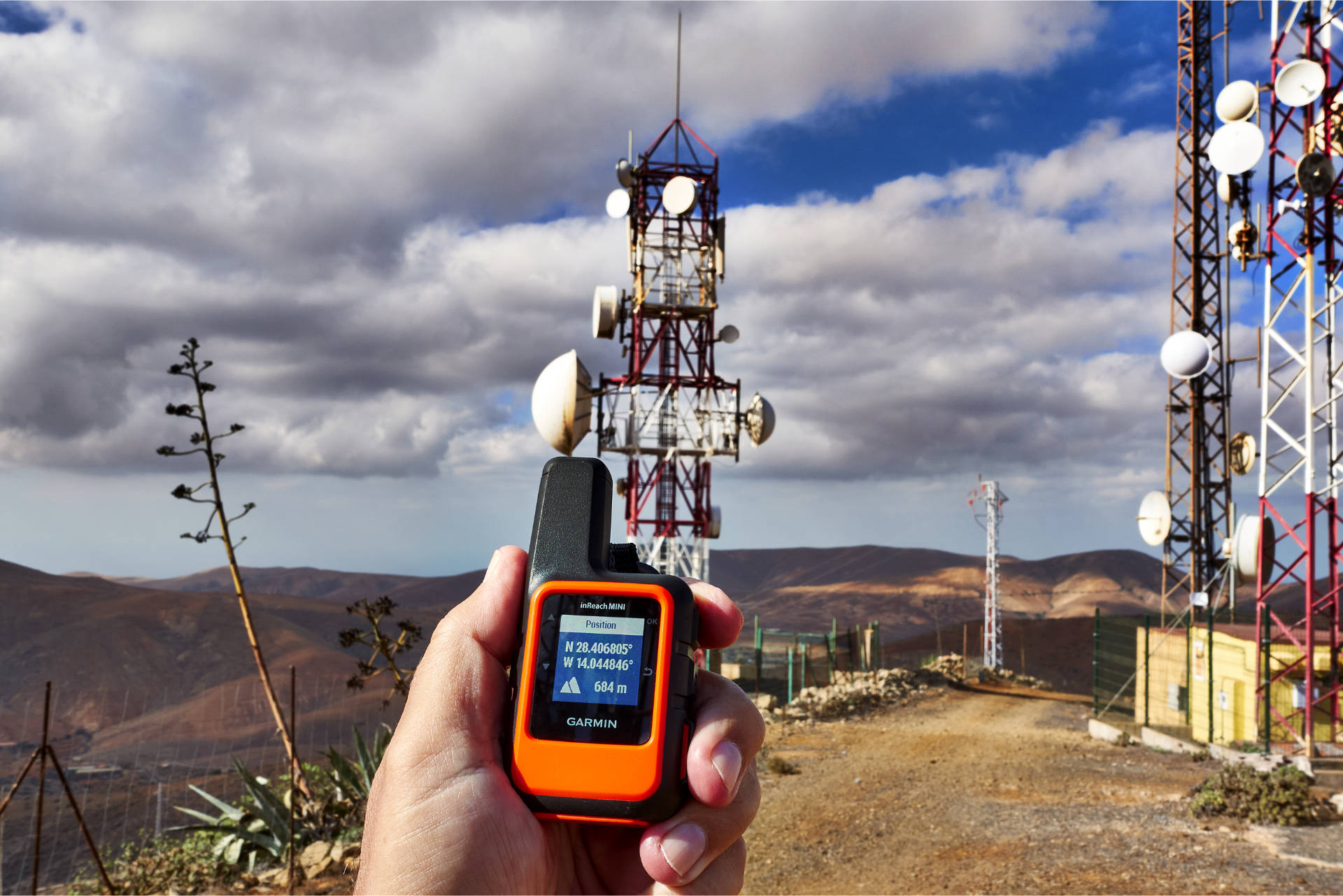 Am Morro Janana o Janichón (672 m) – auf Basis von GPS + GLONASS, WGS 84 wird eine Höhen von 684 m ermittelt.