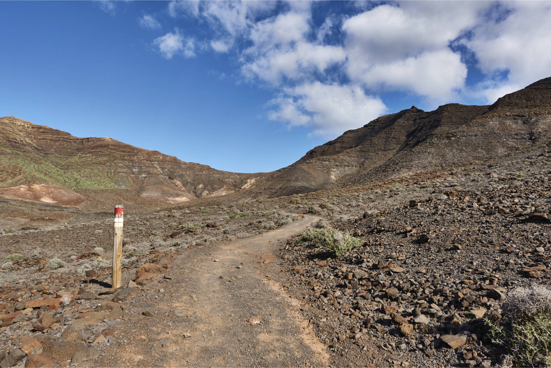 Wanderung Gran Valle - Cofete: Wanderweg durch das Gran Valle Jandía.