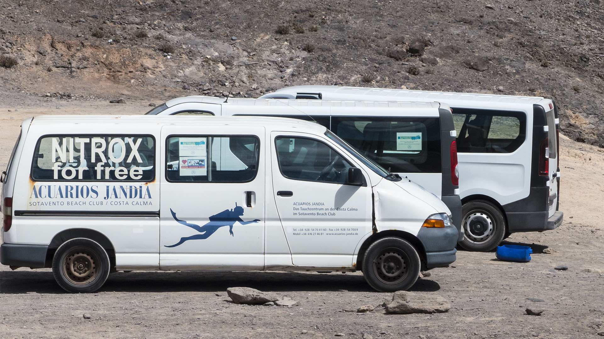 Geräte Tauchen auf Fuerteventura.