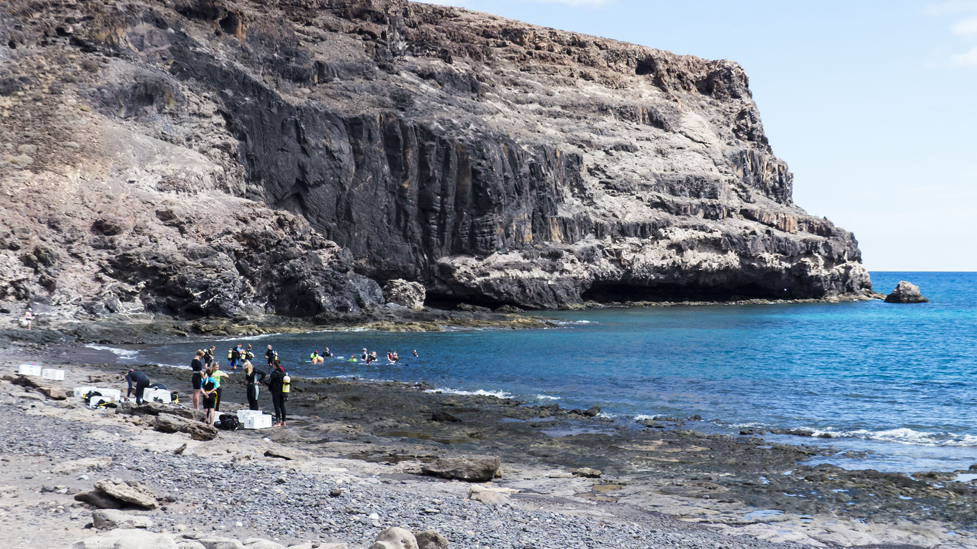 Geräte Tauchen auf Fuerteventura.