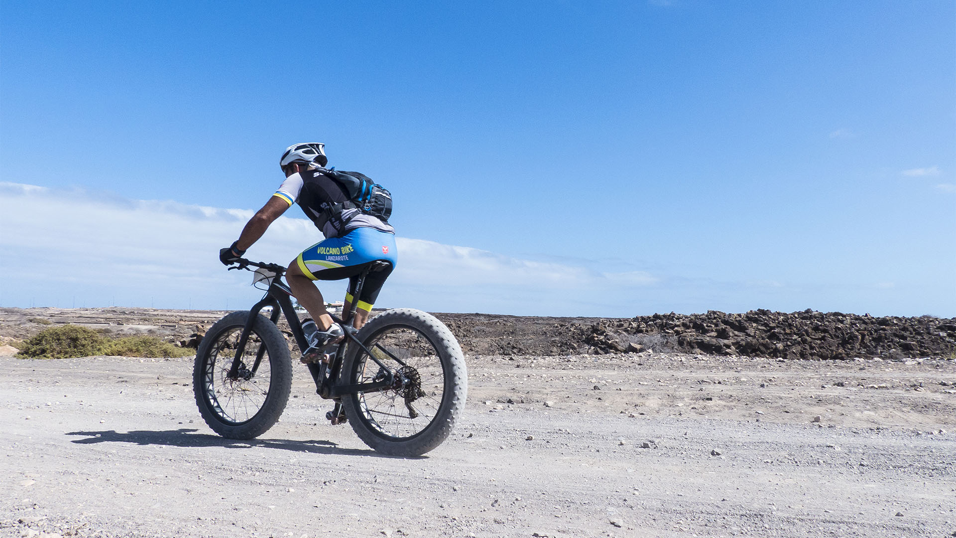 Triathlon Radfahren Laufen auf Fuerteventura.