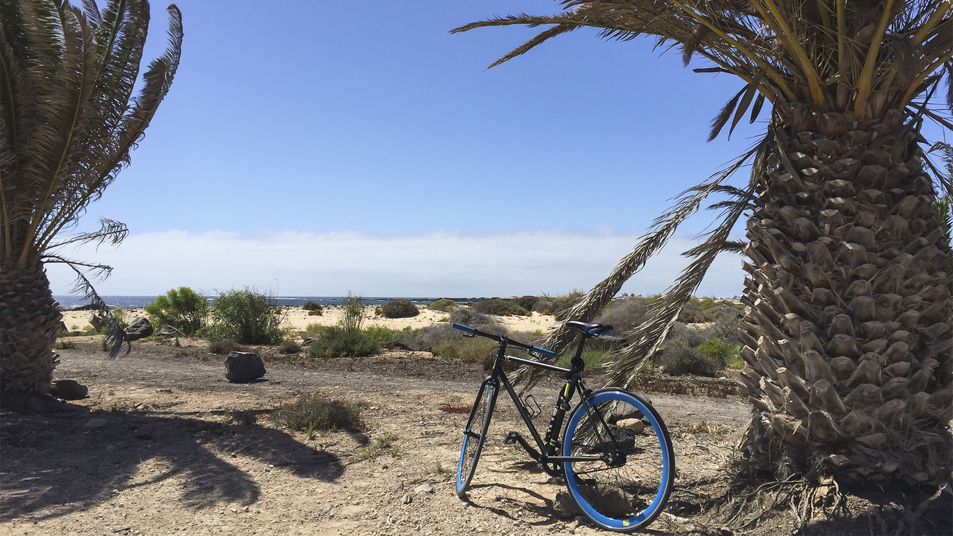 Triathlon Radfahren Laufen auf Fuerteventura.