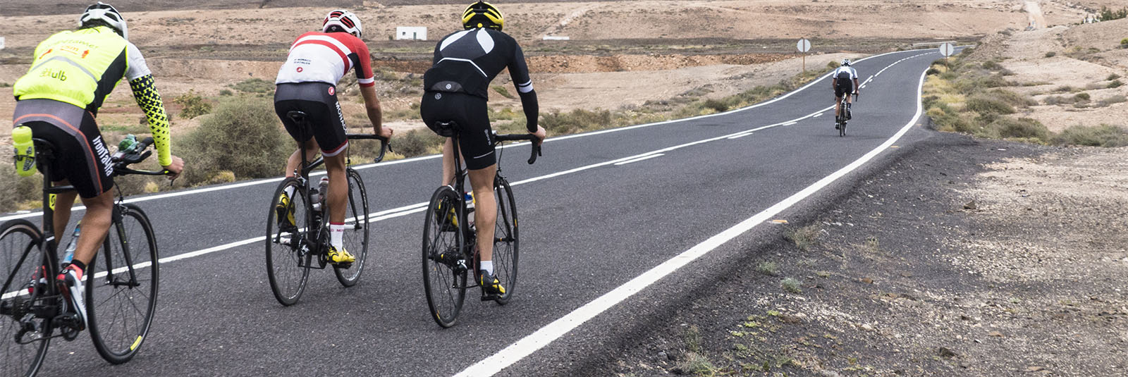 Triathlon Radfahren Laufen auf Fuerteventura.