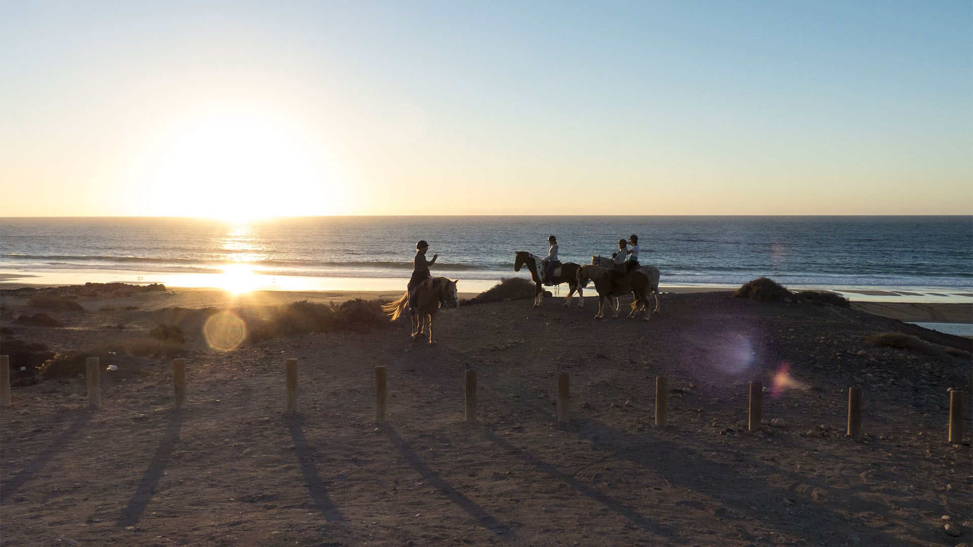 Reiten auf Fuerteventura.