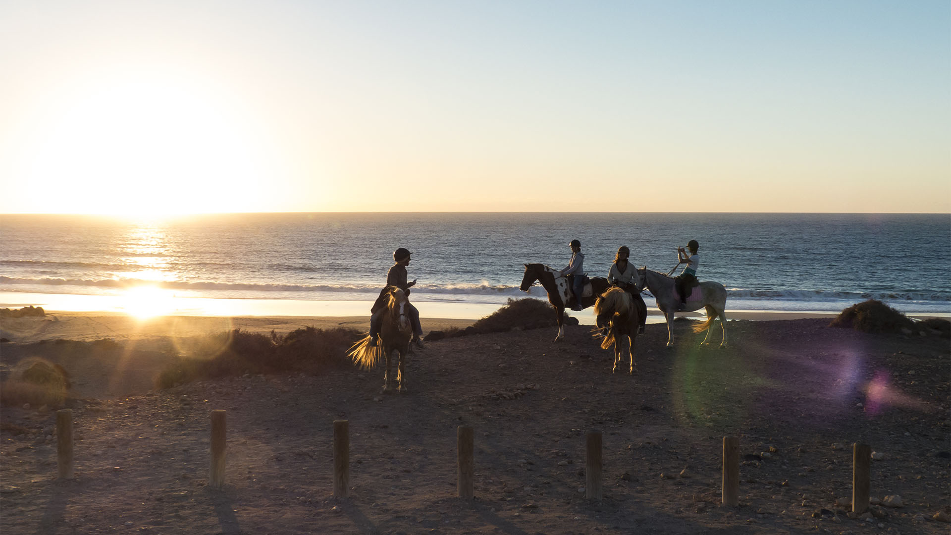 Reiten auf Fuerteventura.