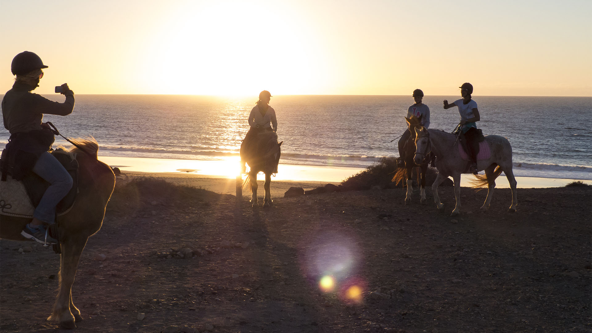 Reiten auf Fuerteventura.