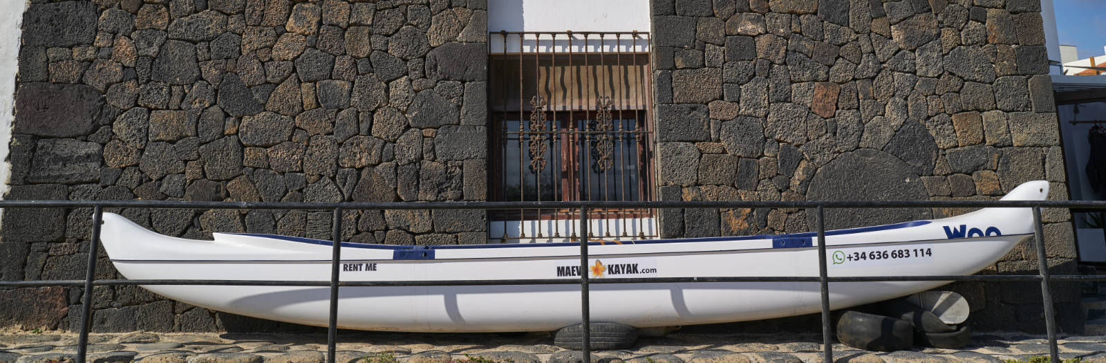 Seekajak auf Fuerteventura.