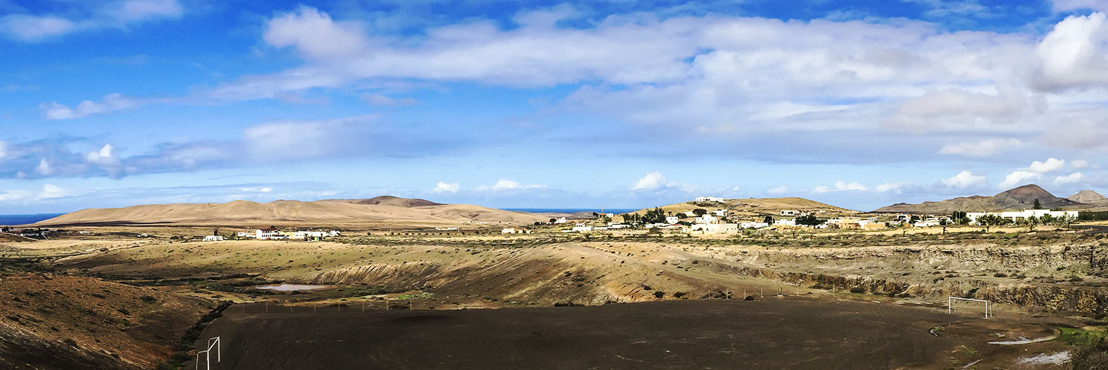 Panorama Tefia Fuerteventura.
