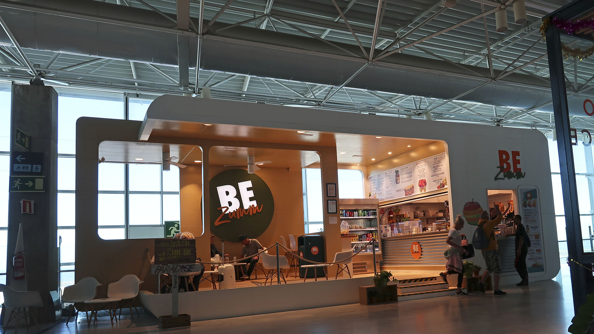 Der Airport von Fuerteventura in El Matorral.