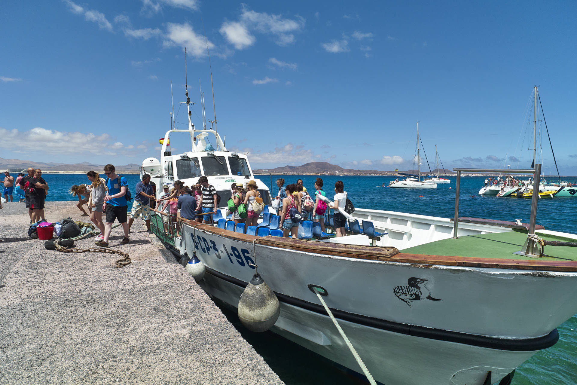 Fuerteventura – Fähre Isla de Lobos.