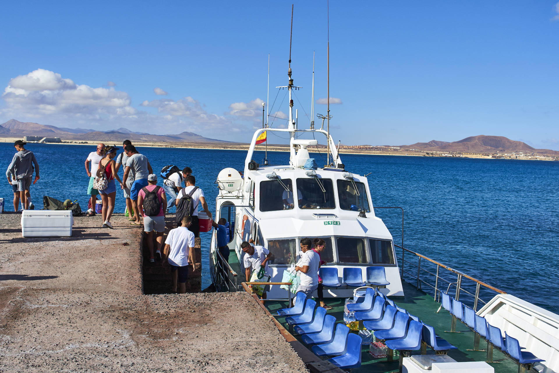 Fuerteventura – Fähre Isla de Lobos.