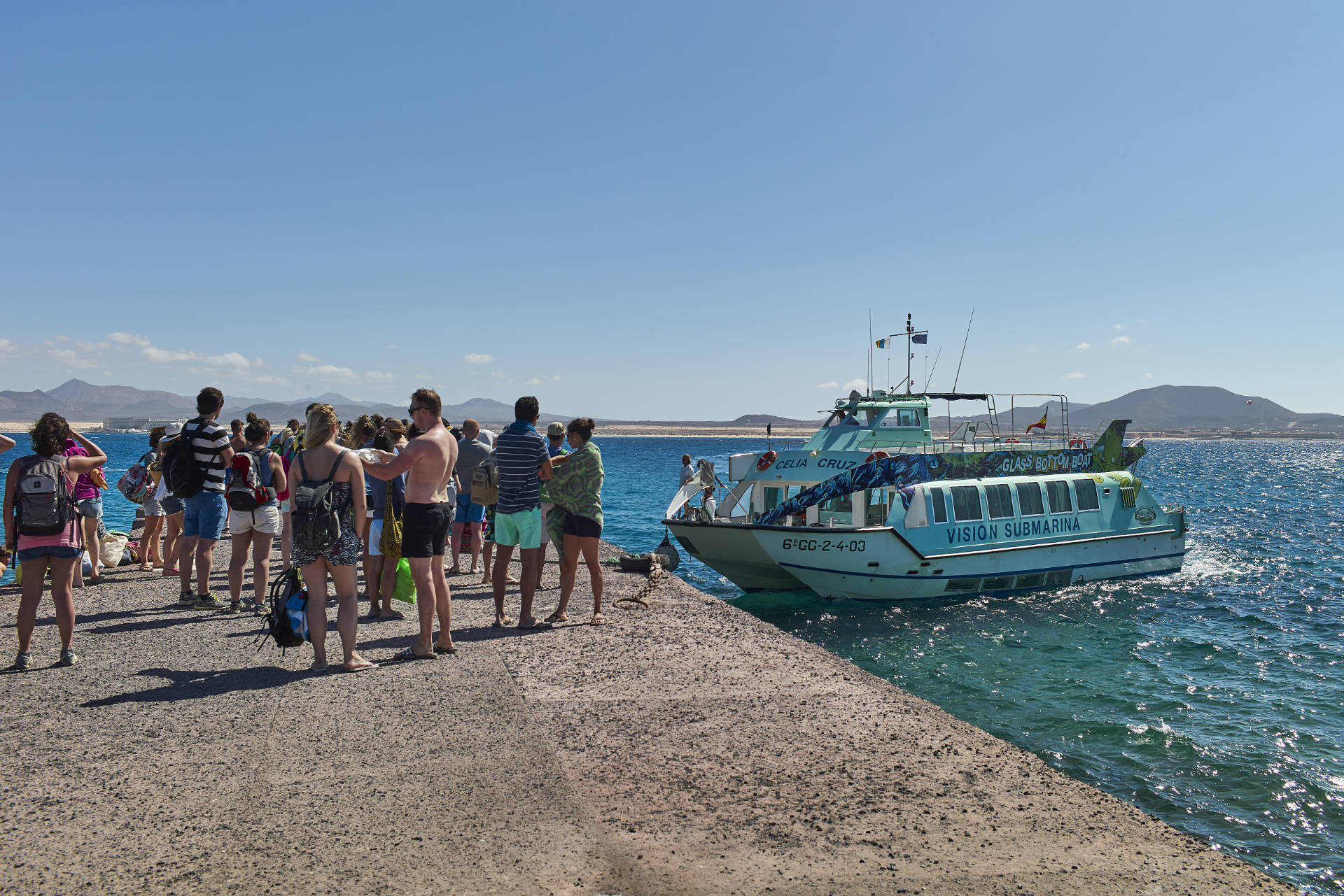 Fuerteventura – Fähre Isla de Lobos.