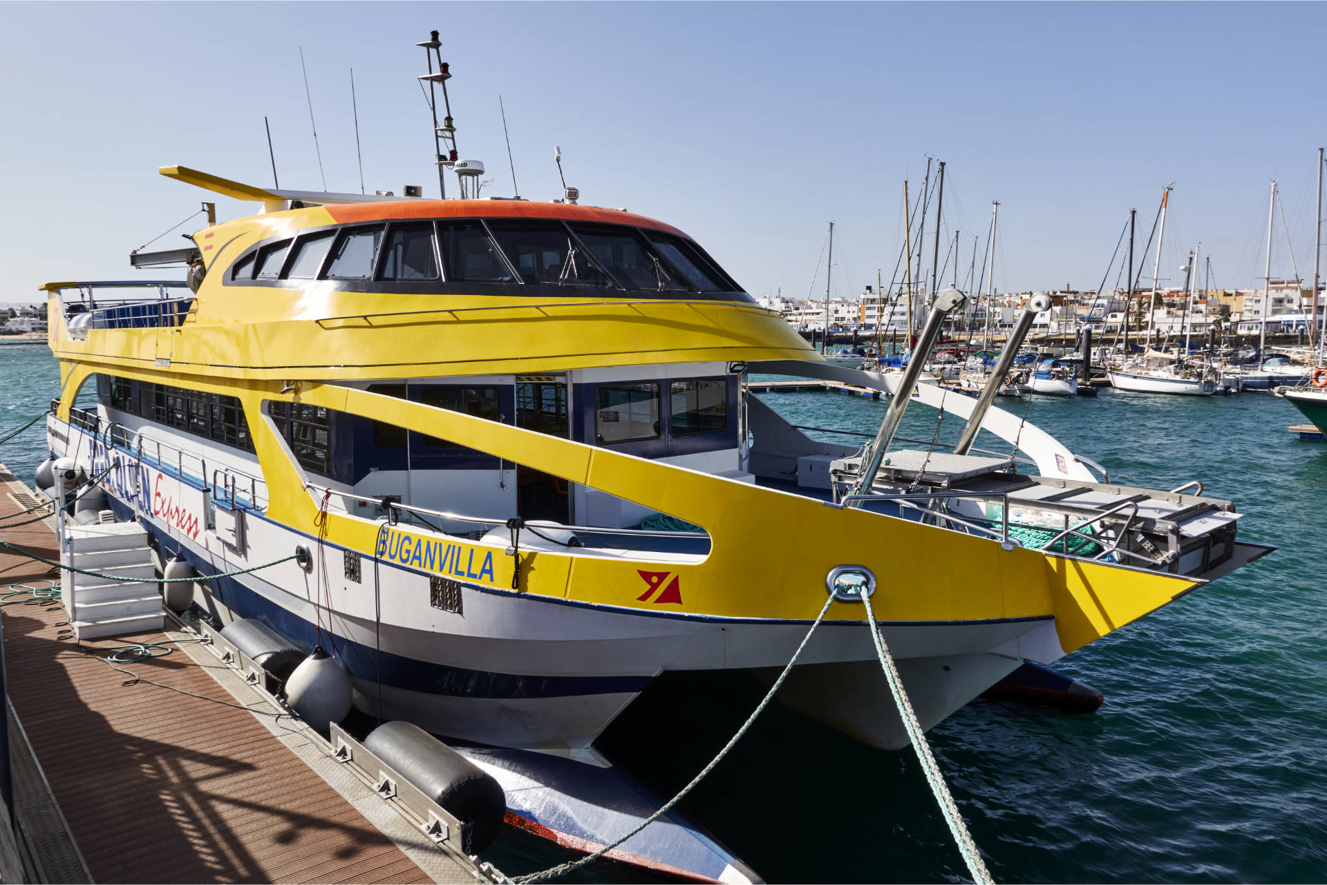 Fred.Olsen Buganvilla Express – Personenfähre Corralejo Fuerteventura - Playa Blanca Lanzarote.