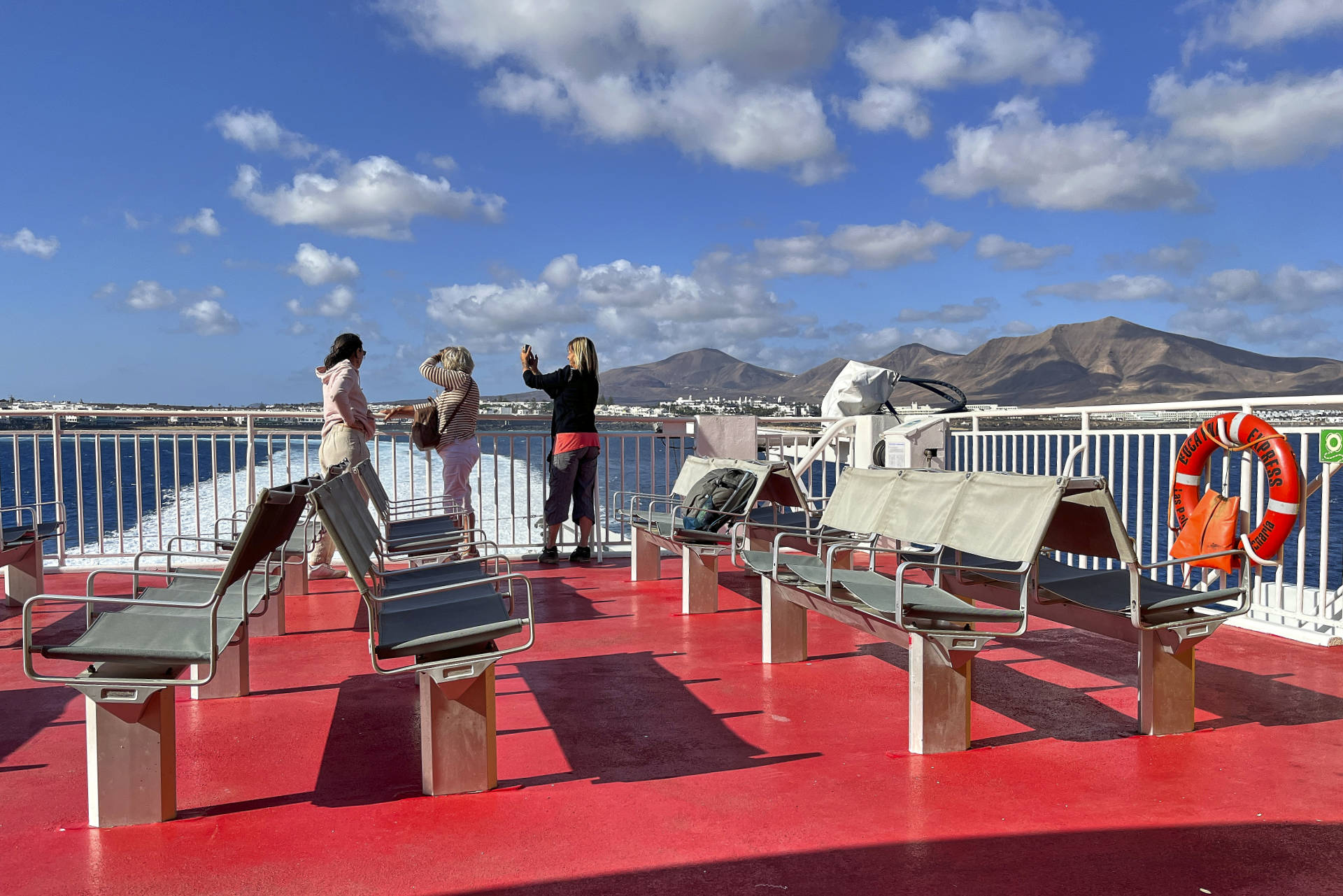 Fred. Olsen Express zwischen Corralejo Fuerteventura und Playa Blanca Lanzarote.