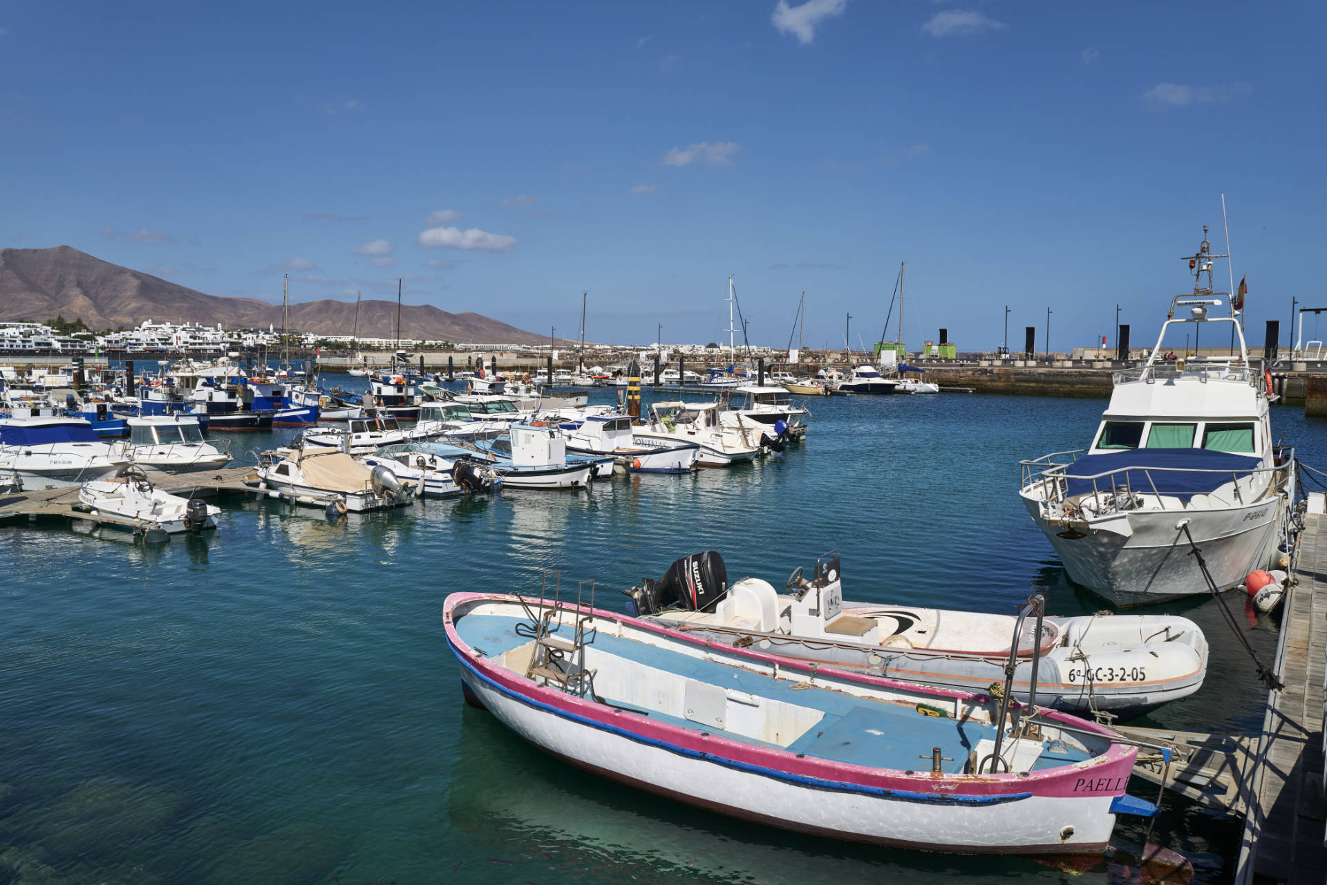 Hafen Playa Blanca Lanzarote.