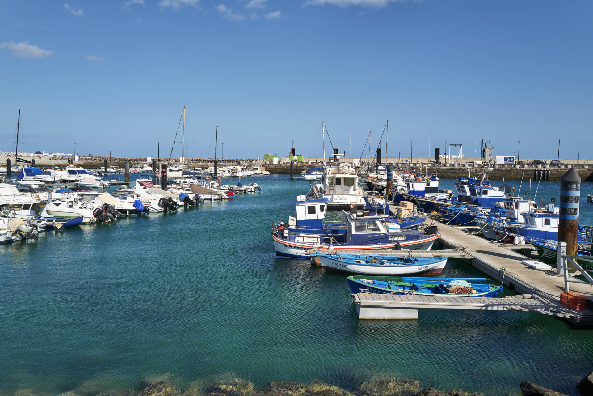 Hafen Playa Blanca Lanzarote.