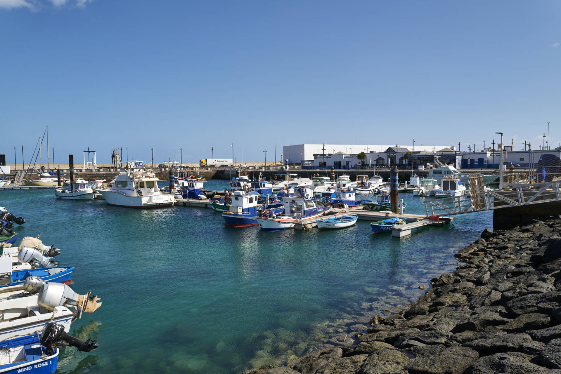 Hafen Playa Blanca Lanzarote.