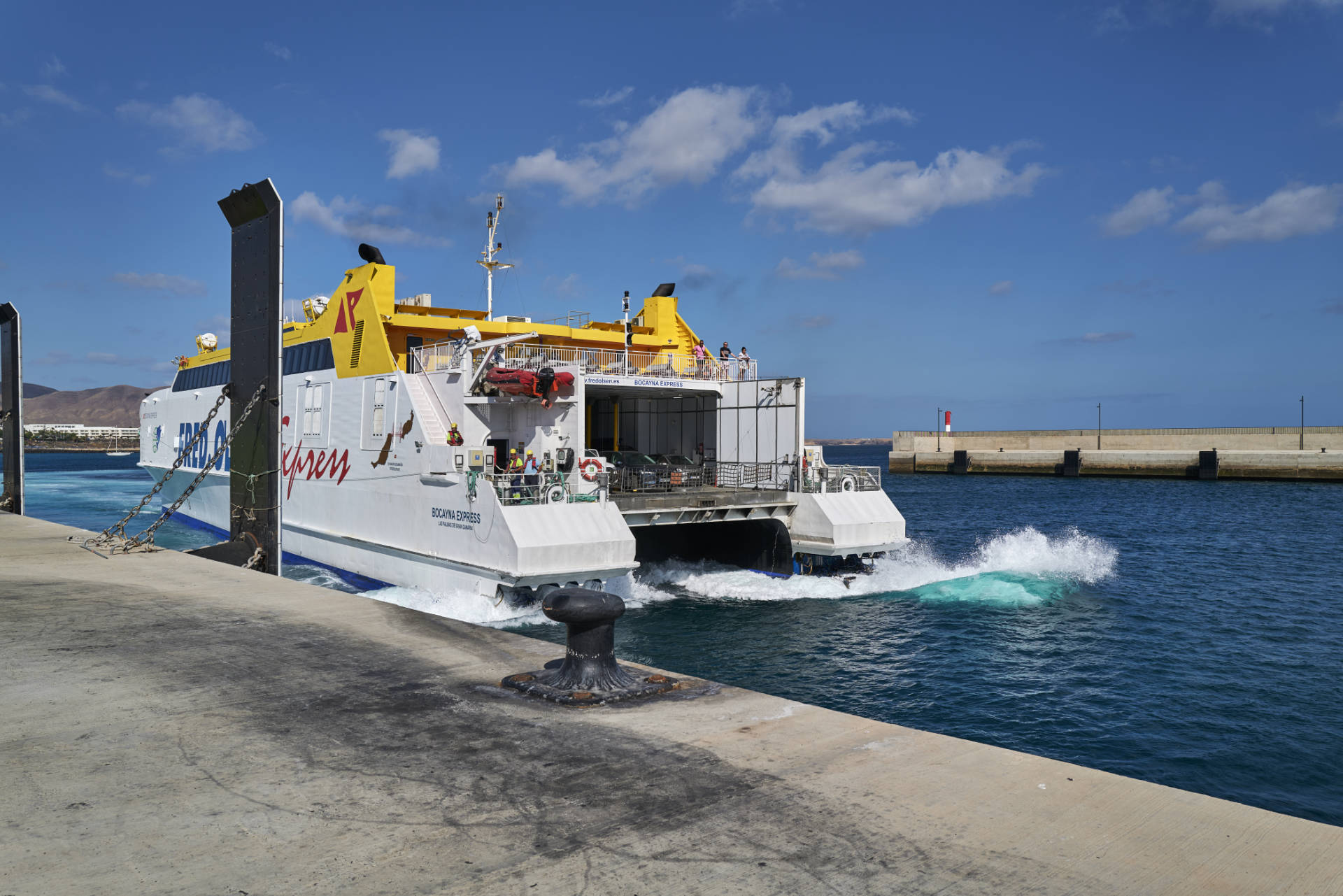 Hafen Playa Blanca Lanzarote.