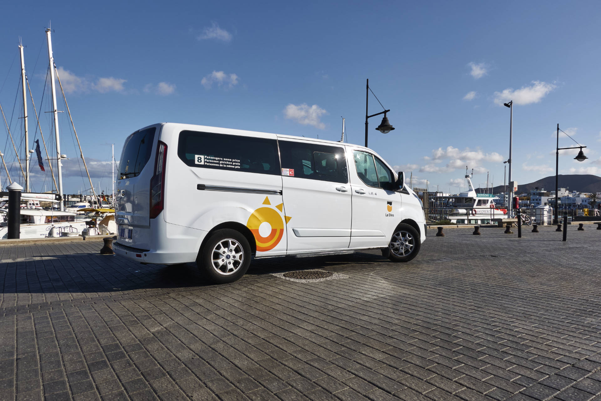 Die Taxis der Gemeinde La Oliva Fuerteventura.