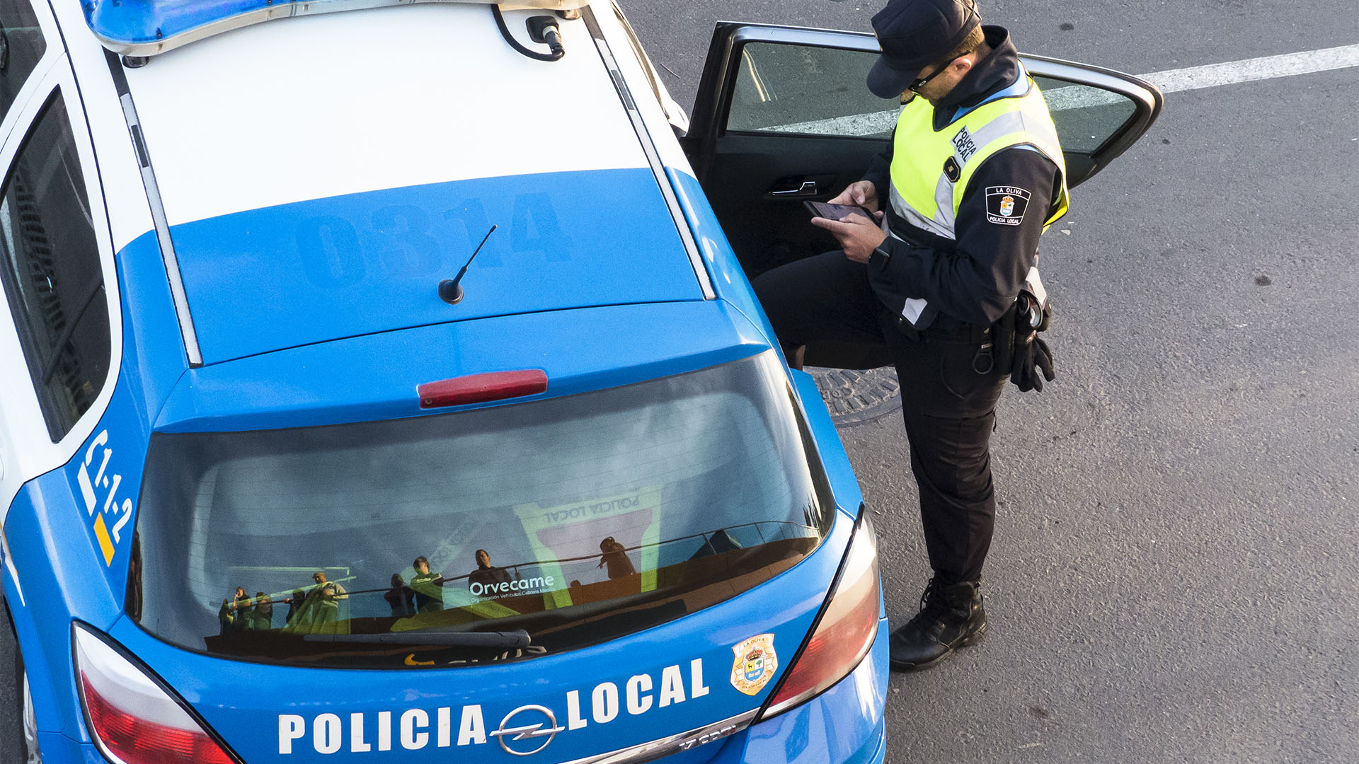 Sicherheit: Policia Local Fuerteventura.