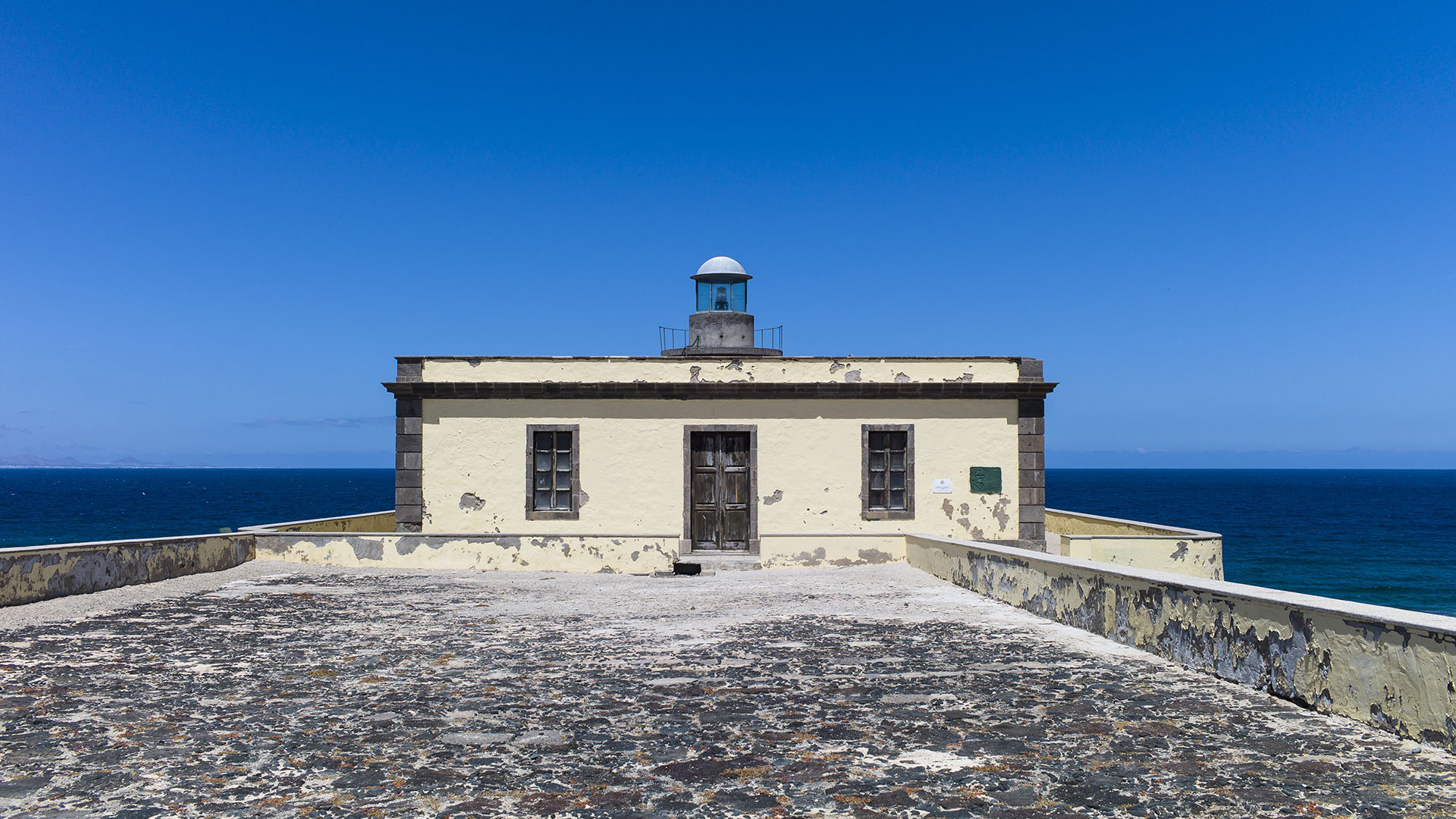 Faro Martiño Isla de Lobos Fuerteventura.