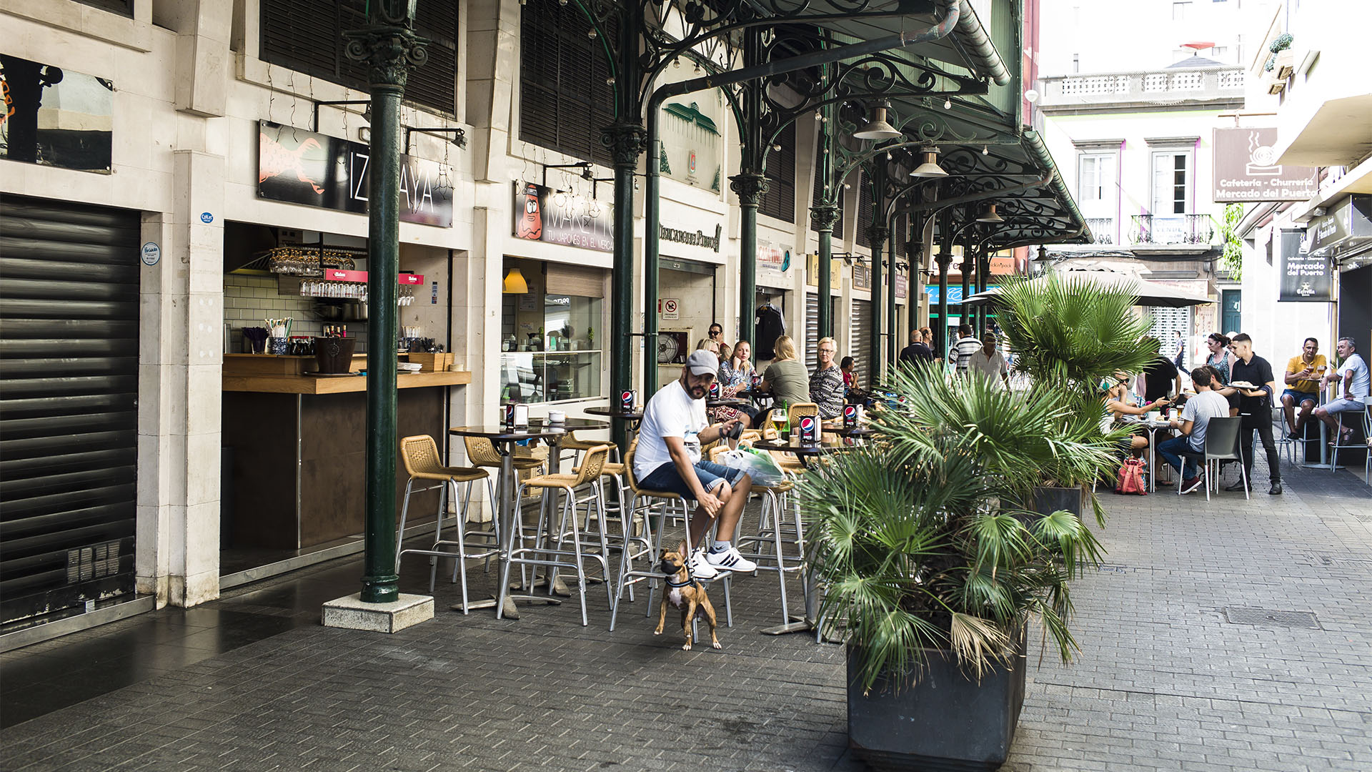 Mercado del Puerto Las Palmas de Gran Canaria.