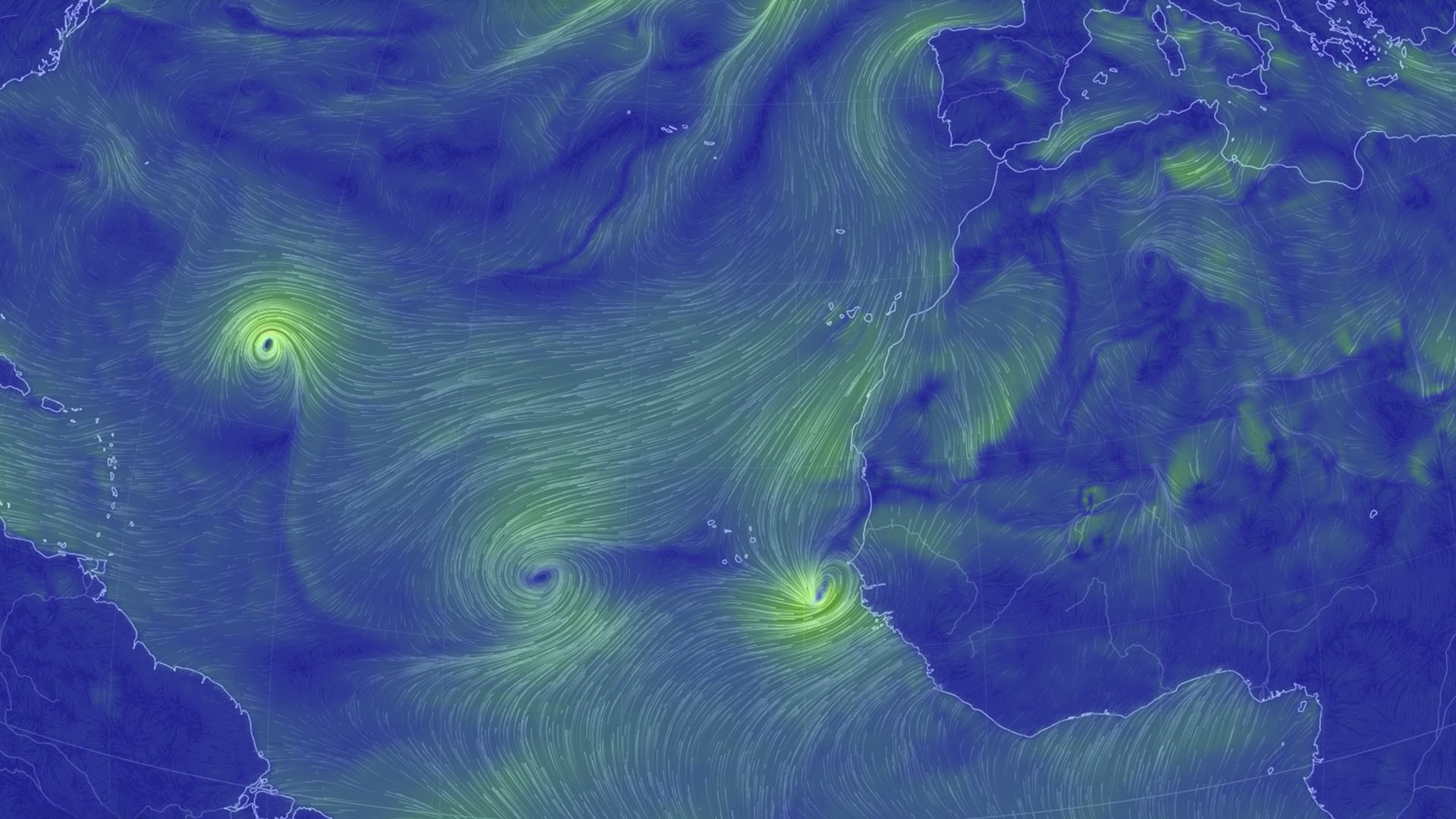 Der Nordost Passat auf Fuerteventura.