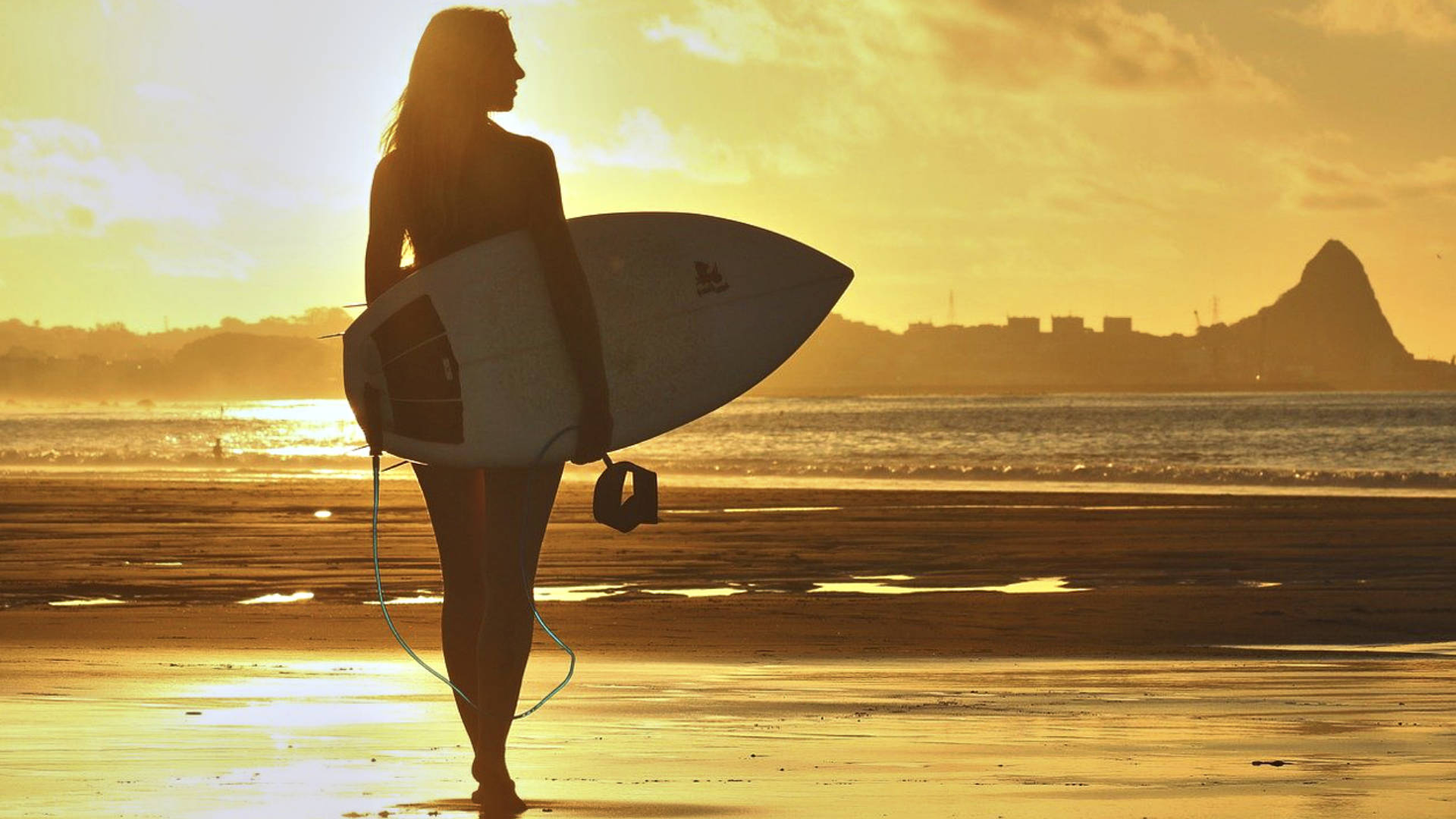 Traumhaft surfen auf Fuerteventura.