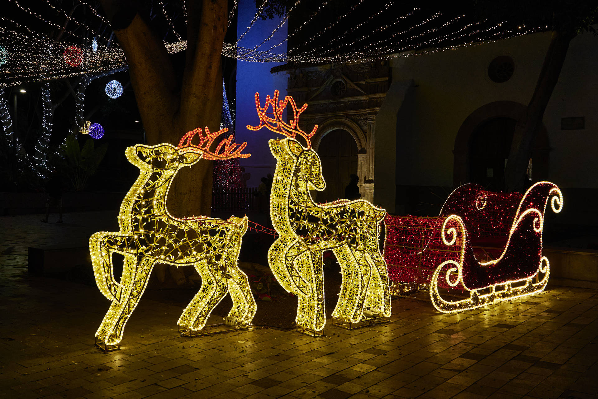 Das weihnachtliche Pájara auf Fuerteventura am 7. Dezember 2023.