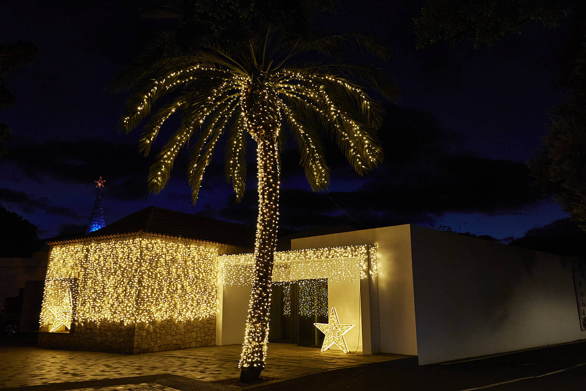 Das weihnachtliche Pájara auf Fuerteventura am 7. Dezember 2023.