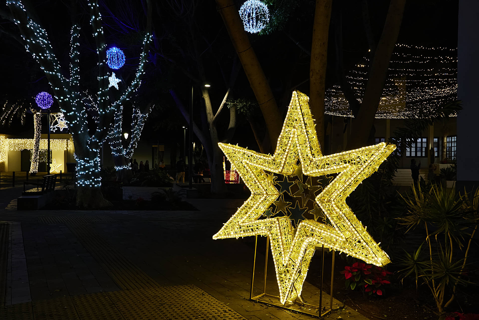 Das weihnachtliche Pájara auf Fuerteventura am 7. Dezember 2023.