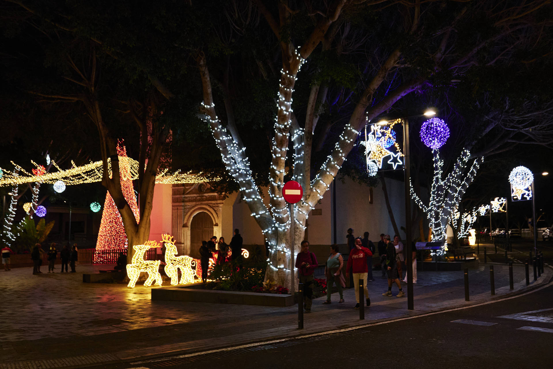 Das weihnachtliche Pájara auf Fuerteventura am 7. Dezember 2023.