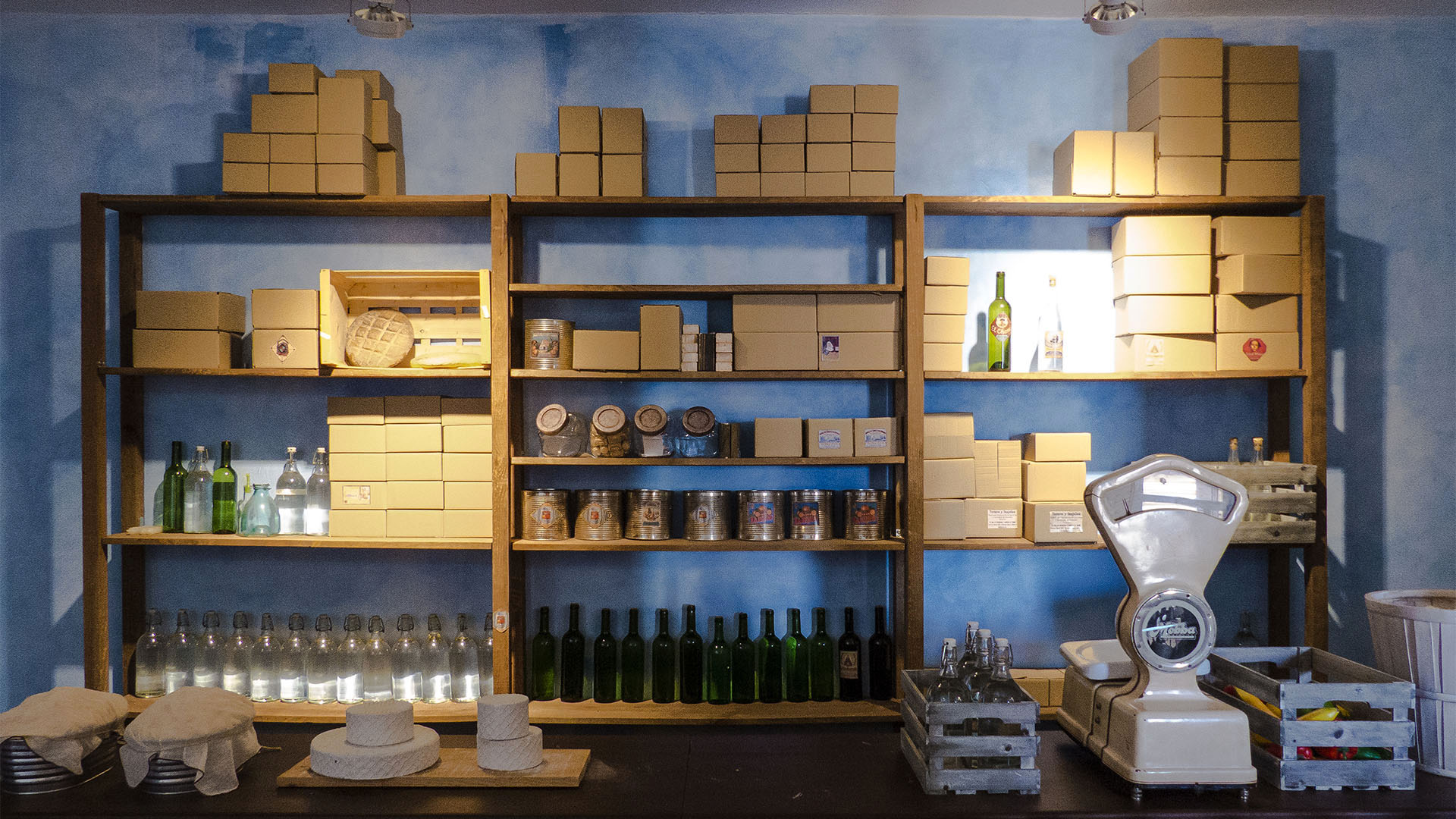 Käse Degustation im Museo del Queso Majorero Antigua Fuerteventura.