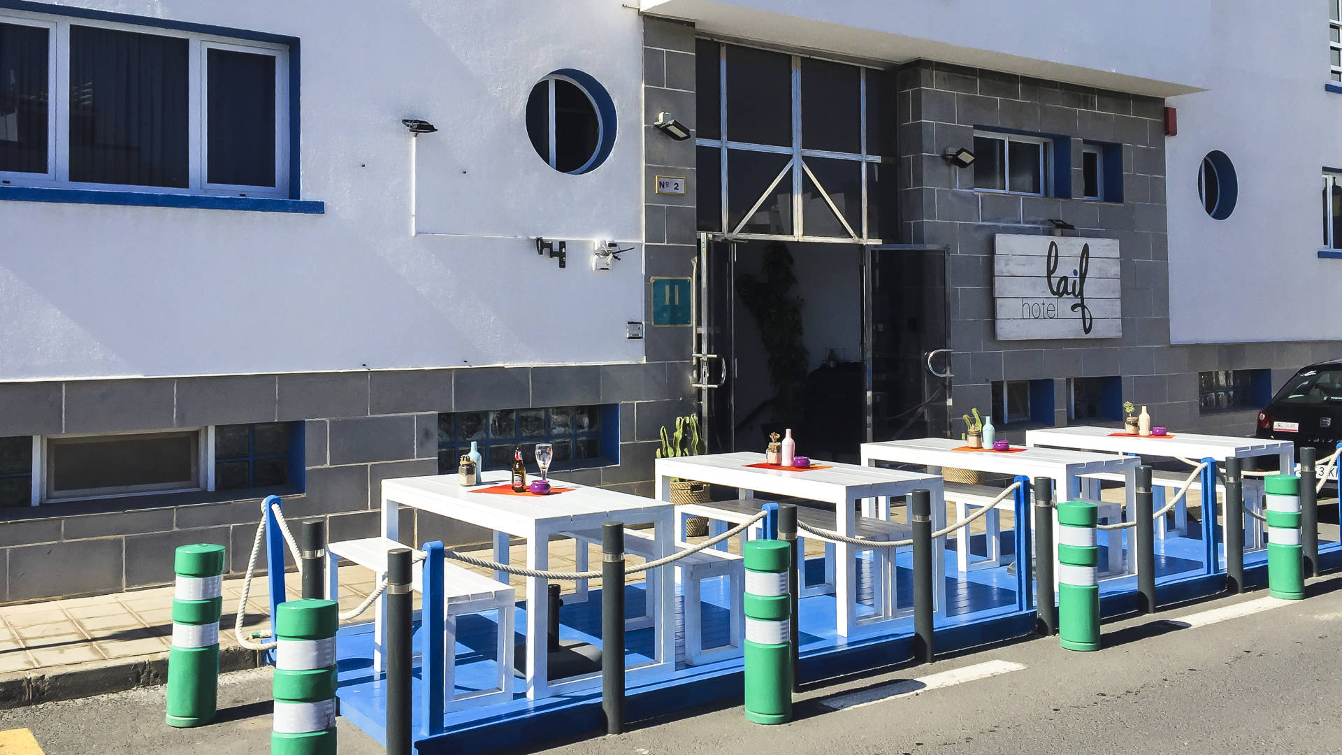 Das Laif Hotel in El Cotillo Fuerteventura.