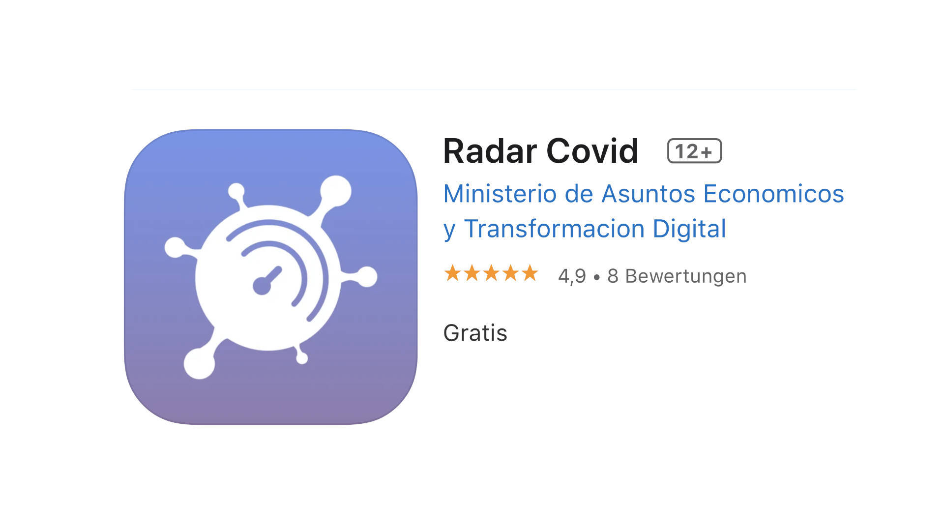 Corona Warn-App Radar Covid in Spanien für Touristen Pflicht.